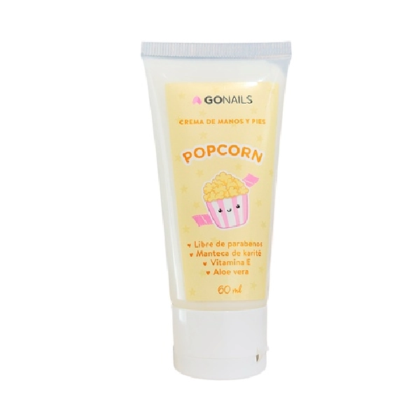 Foto Principal GO NAILS Crema de manos y pies Popcorn - 60 ml